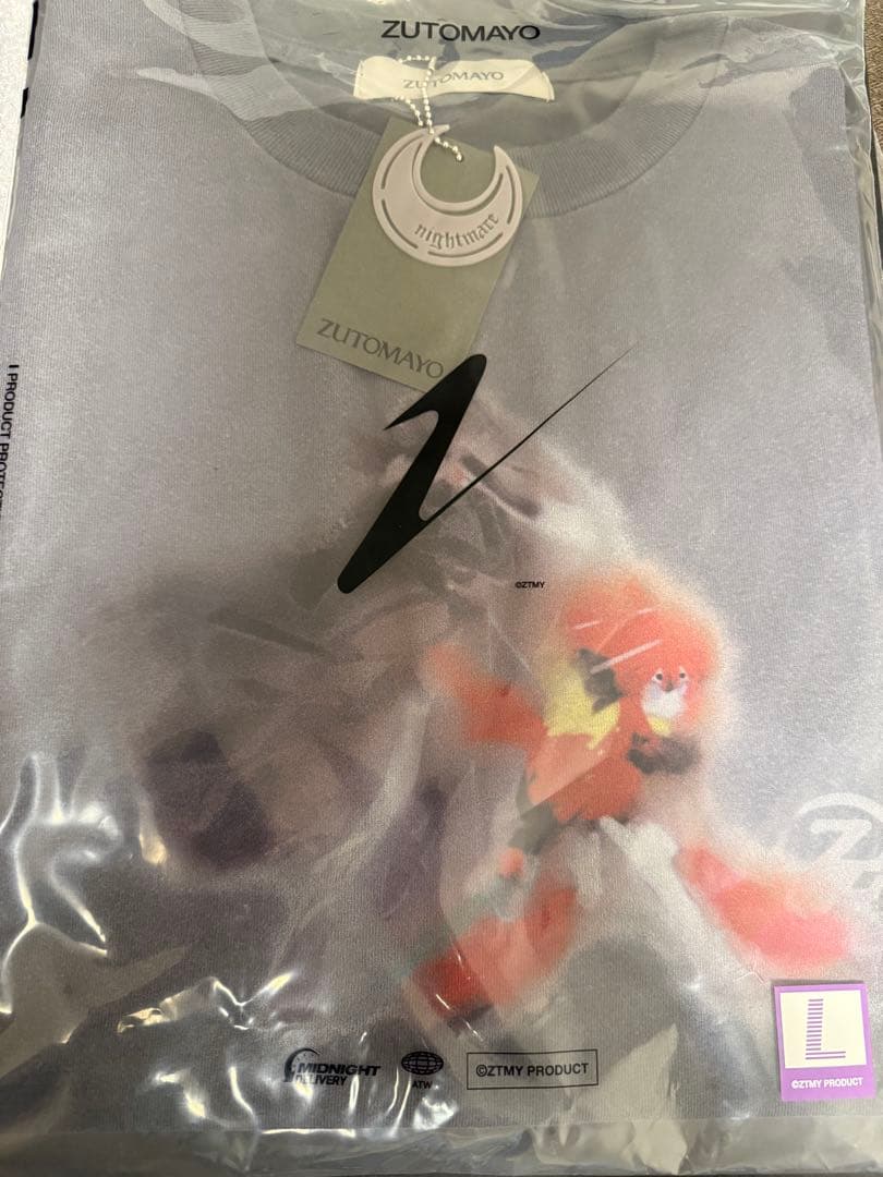 SHADE Vintage TEE Gray Lサイズ ずとまよ Tシャツ SHADE Vintage TEE Gray Lサイズ ずとまよ Tシャツ SHADE Vintage TEE