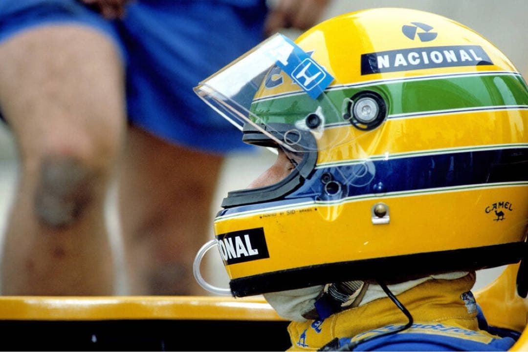 没後30周年】1988モデル 1/1 アイルトン・セナ 公認レプリカヘルメット