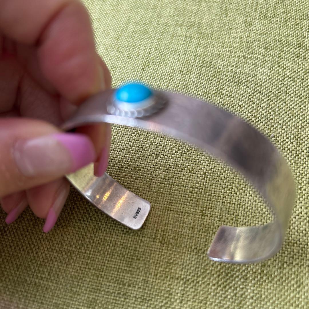 平井大 ターコイズシルバーバングル