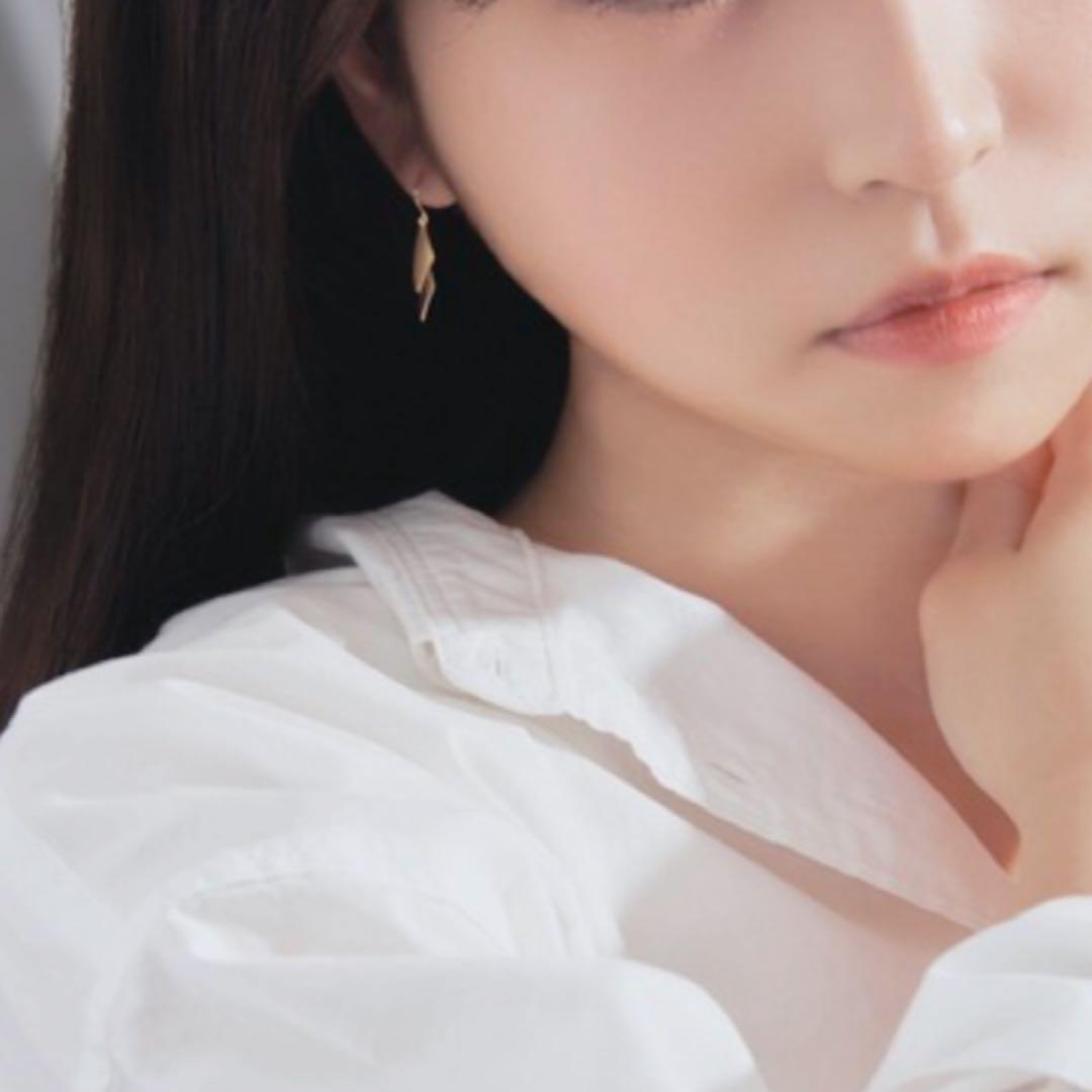 Jewel closet by L&Co. K10 ひし形ピアス k10 ゆれる K10 ピアス