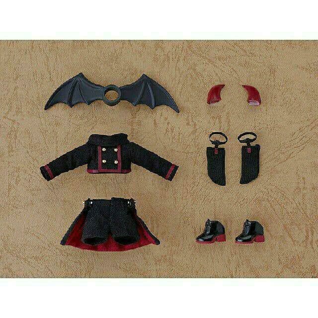 ねんどろいどどーる おようふくセット 悪魔 服 衣装 デビル 羽 靴 角