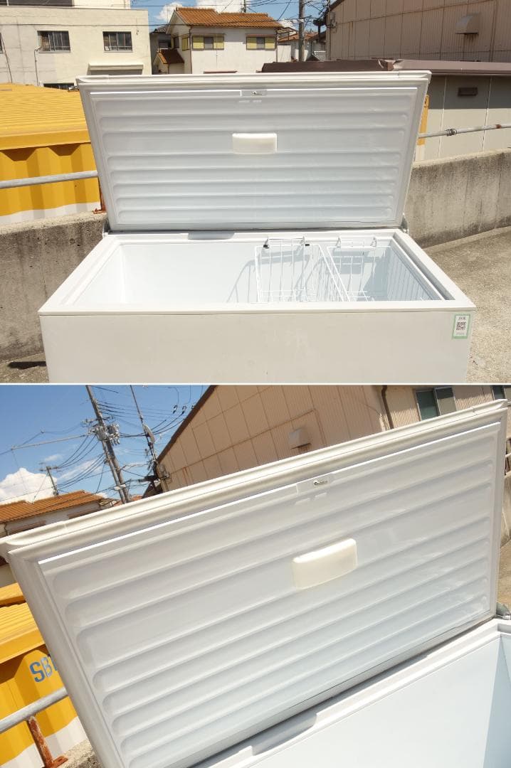 K▽パナソニック 冷凍庫 ストッカー フリーザー チェスト (31566)