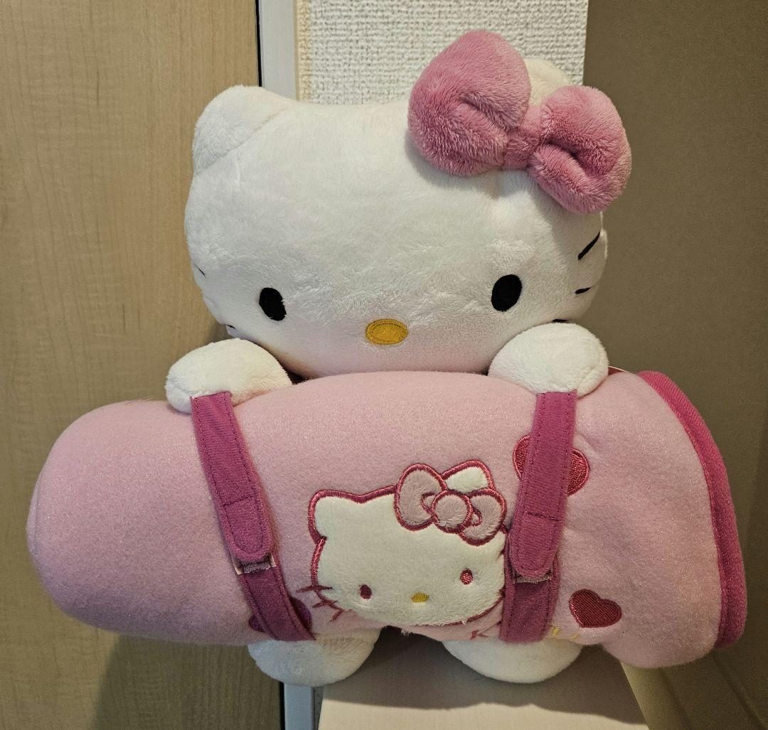 希少レア ハローキティ ヒマワリ ポーチ ミラー タオル 2003 サンリオ