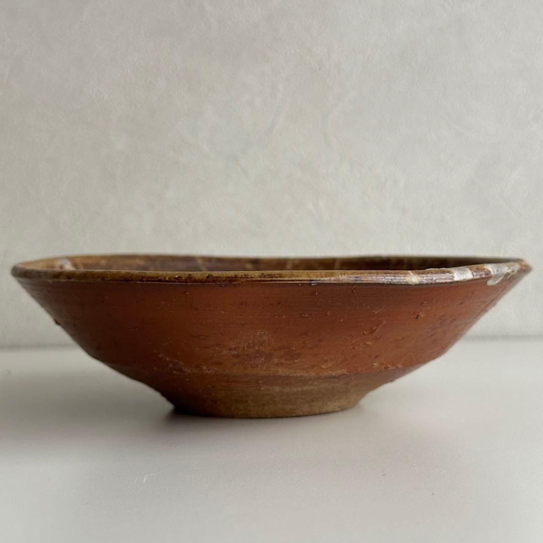 森陶岳 備前 茶器 緋襷 平茶碗 共箱