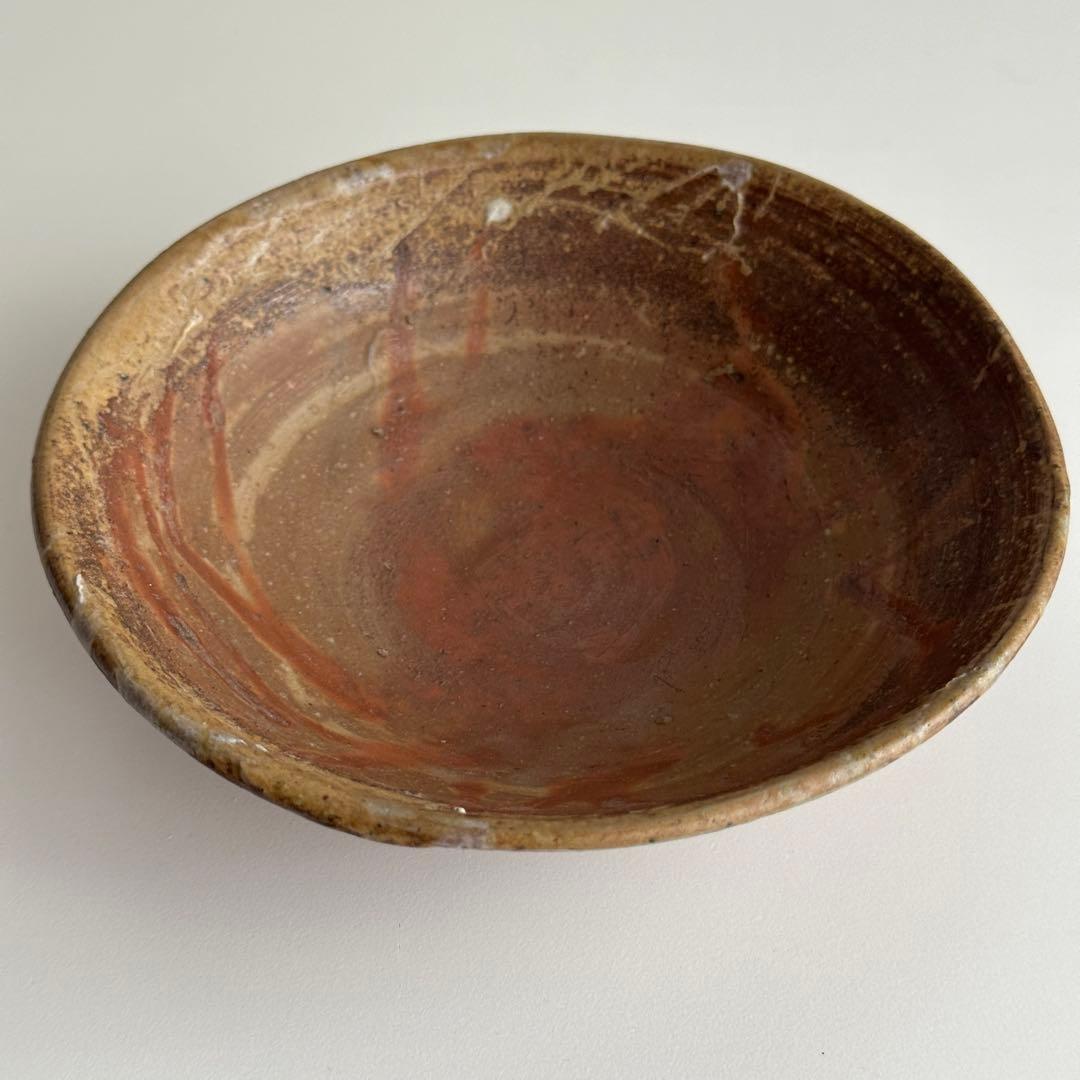 森陶岳 備前 茶器 緋襷 平茶碗 共箱