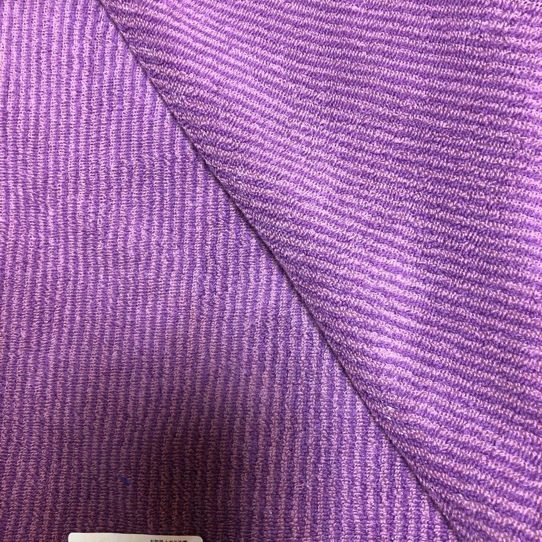 ボティタオル（バスタオル）素敵な葡萄色ペイズリー ボティタオル