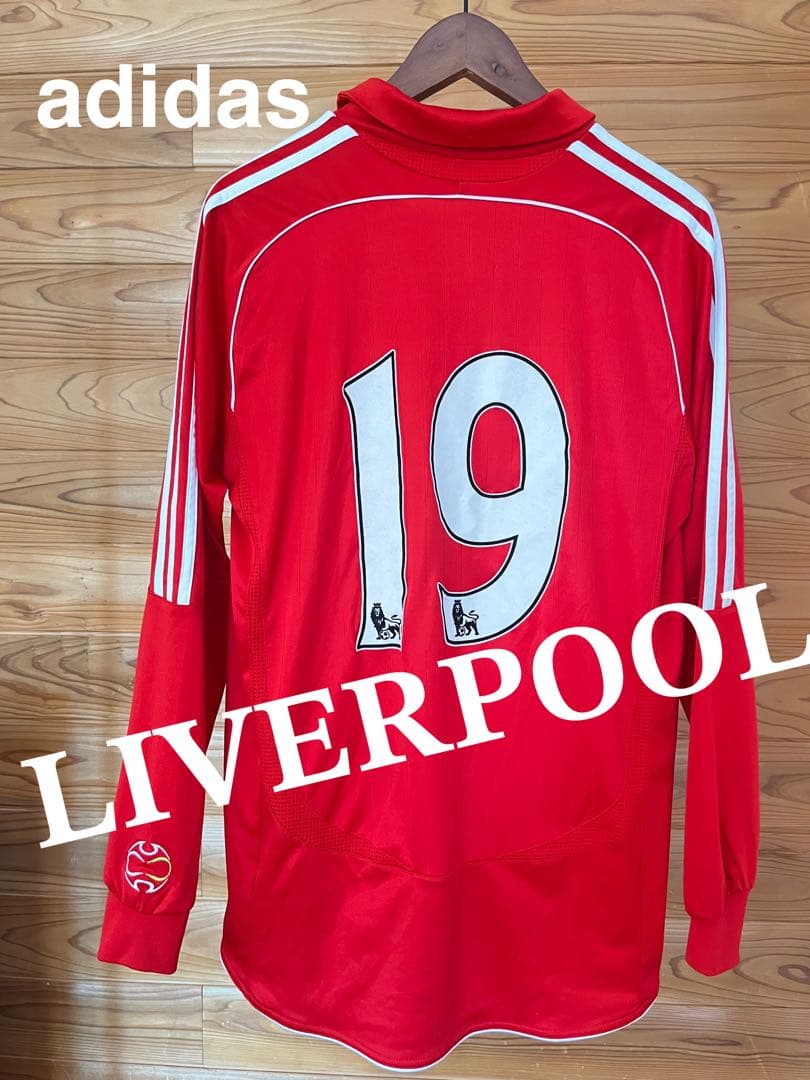 LIVERPOOLリバプール　ユニフォーム　No19 アディダス　希少！美品 adidas（アディダス） リバプール リヴァプール ゴールキーパー GK