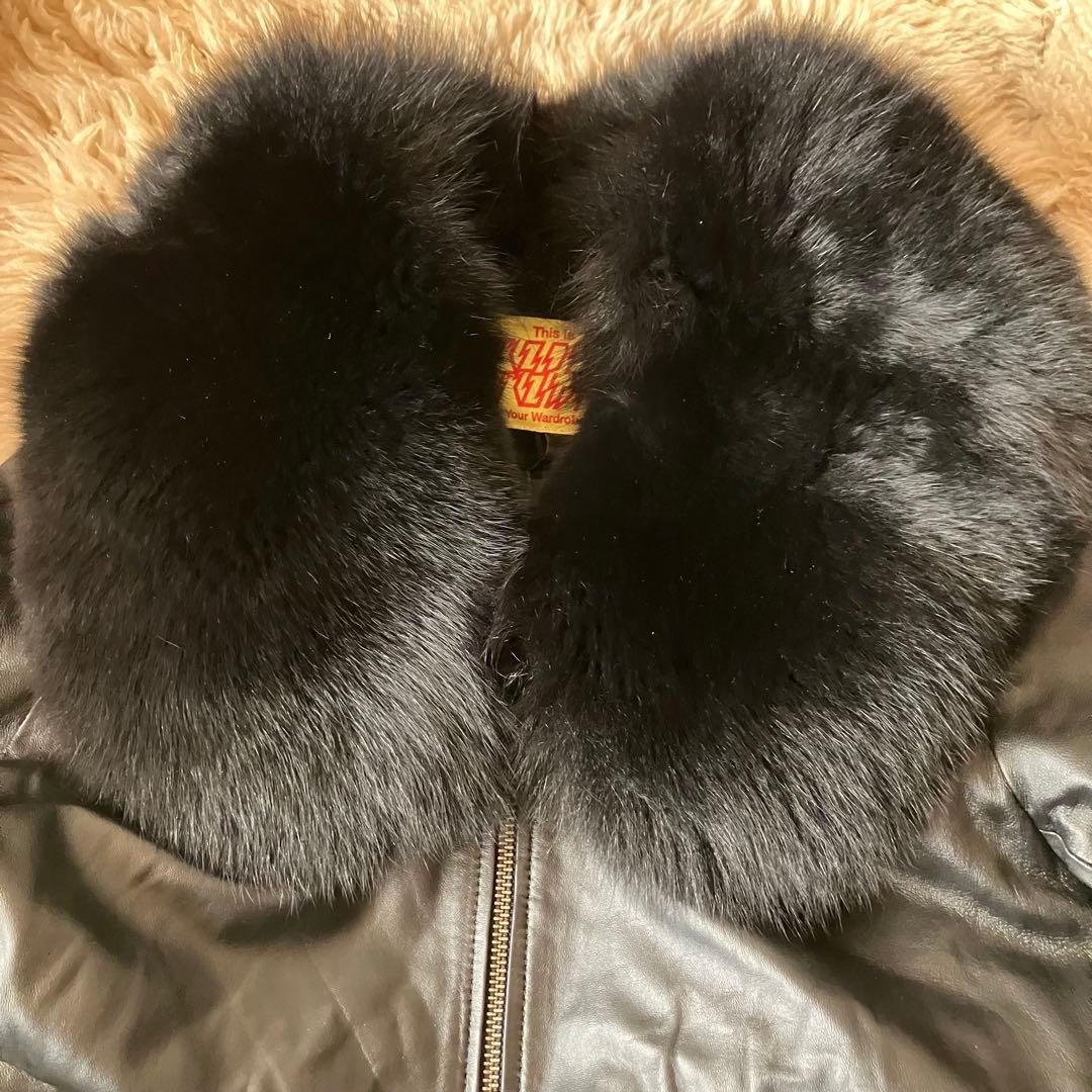 00s vice fairy ファーレザージャケット VICE FAIRY ヴァイス