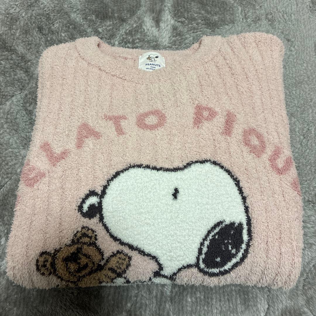 ジェラピケ　スヌーピー　上下セット