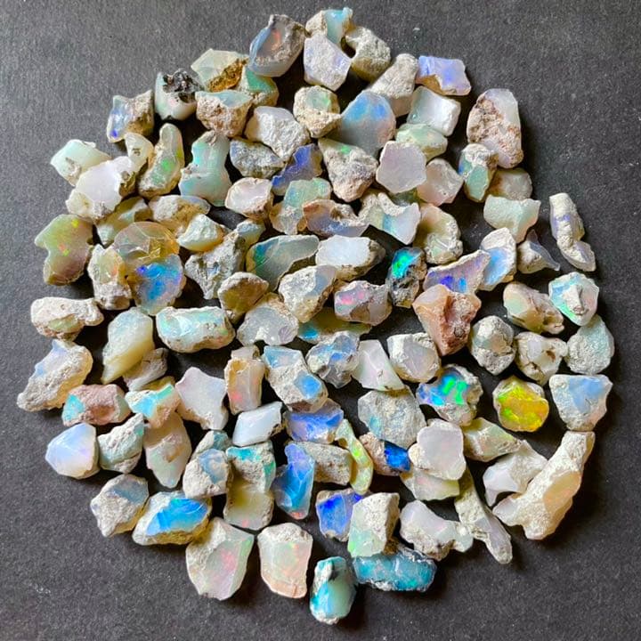 エチオピア産/オパール原石/詰め合わせ/ 30CT】エチオピア オパール