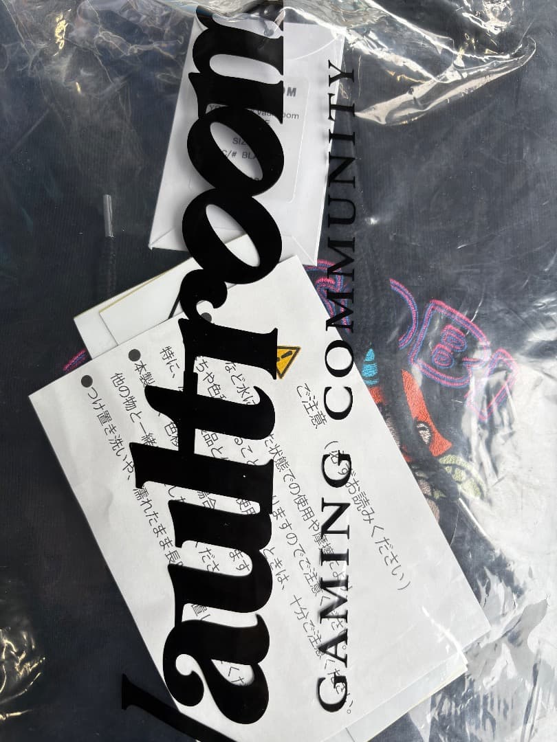 YOASOBI x vaultroom HOODIE ブラック M/L