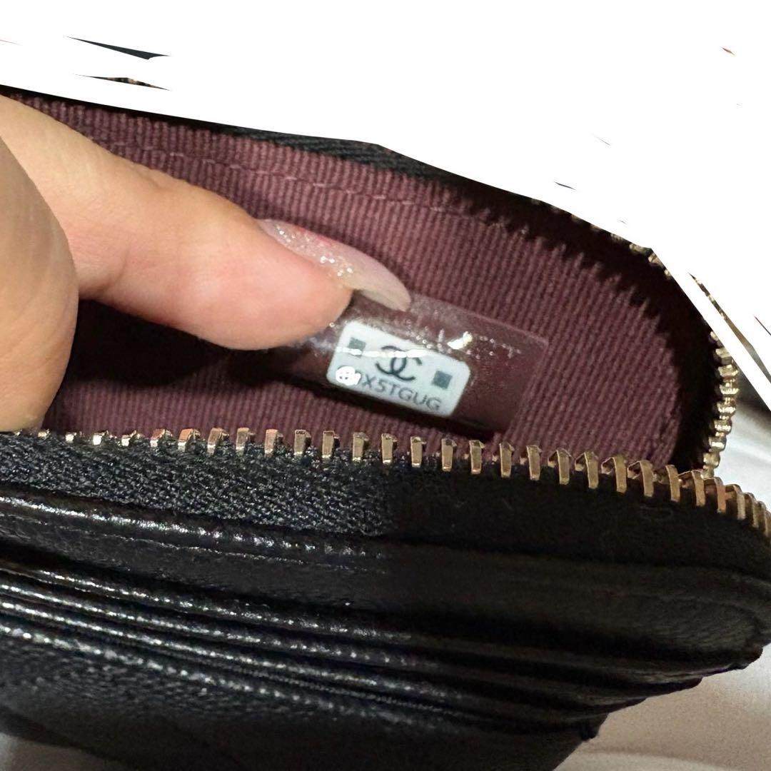 【正規品】【美品】シャネル クラシック ジップパース