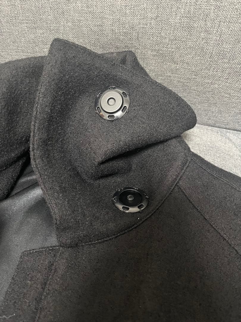 ジャケット・アウター kiryuyrik SHRINK WOOL HIGH COLLAR JACKET