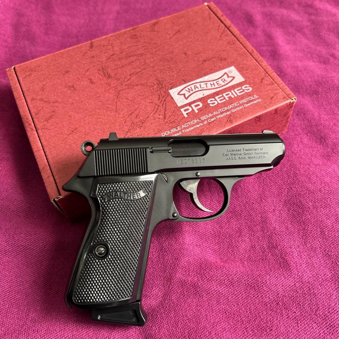 WALTHER PPK/s ガスガン ブラック 箱付き