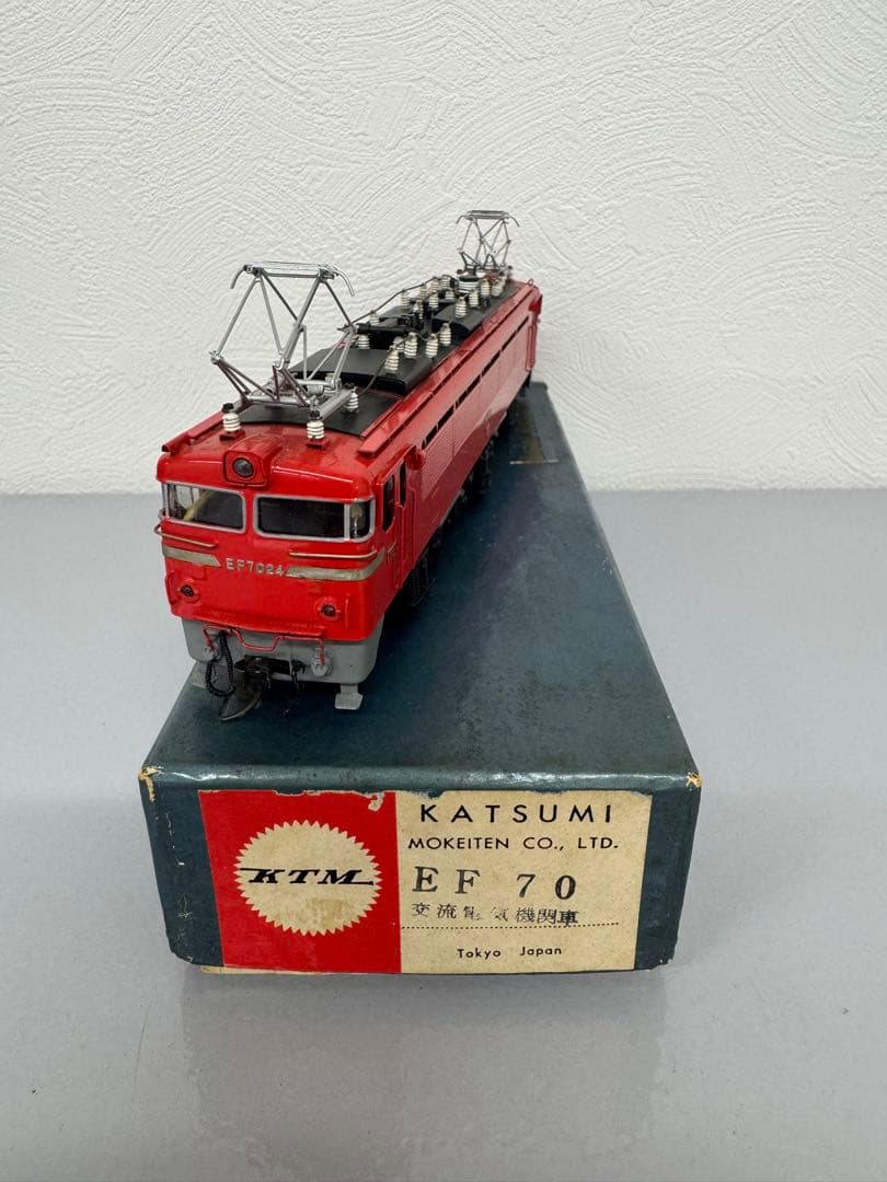 美品⭐️KTM カツミ EF70形 交流電気機関車 鉄道模型 HOゲージ レア