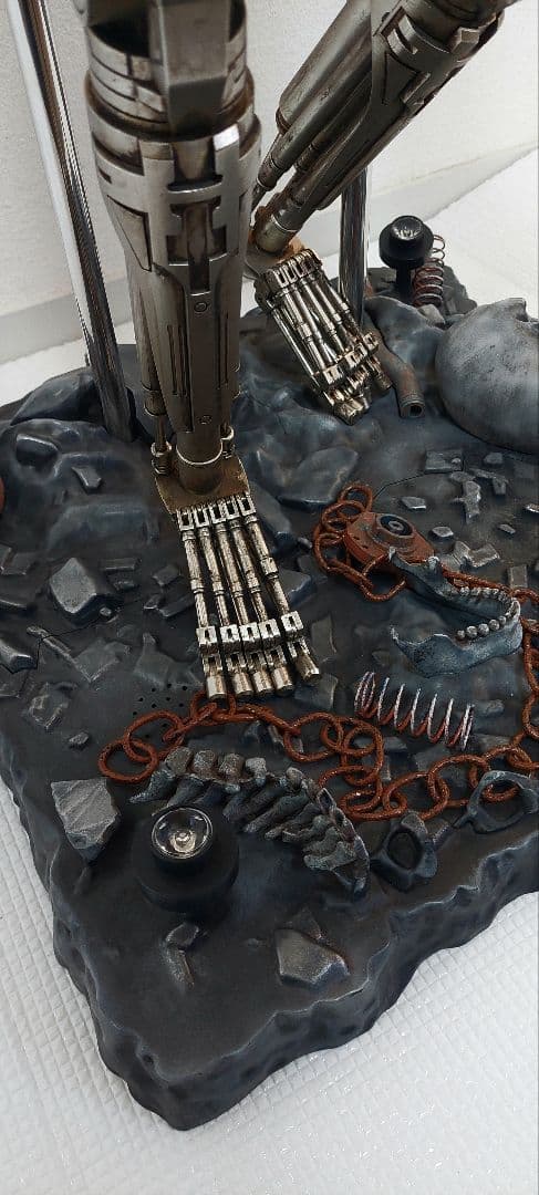 1/2 アシェット ターミネーター T-800 改修塗装エンドスケルトン