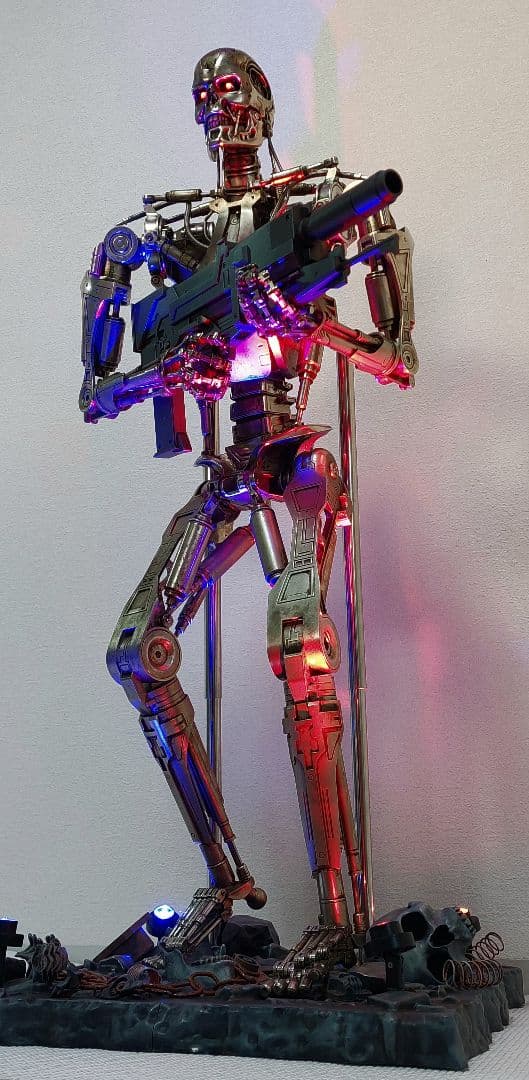 1/2 アシェット ターミネーター T-800 改修塗装エンドスケルトン