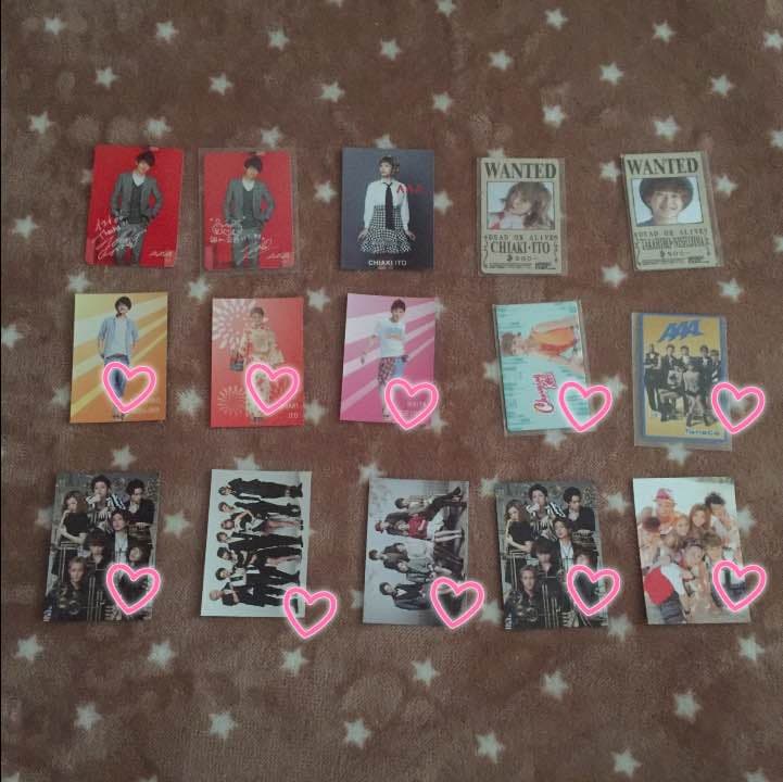 ＡＡＡグッズ３ 4枚あり