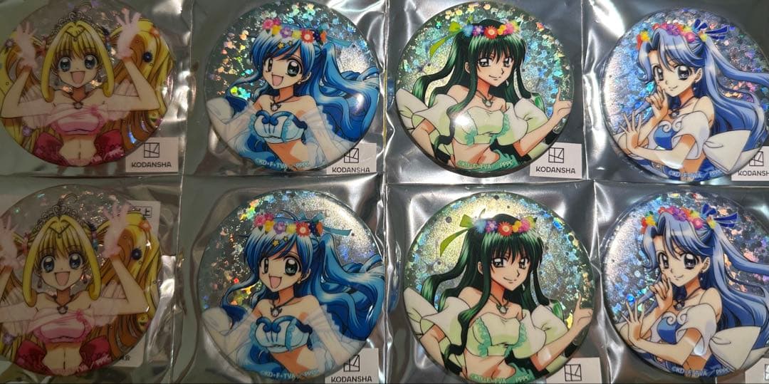 ぴちぴちピッチ namco TOKYO ナムコトーキョー 缶バッジ るちあ 波音