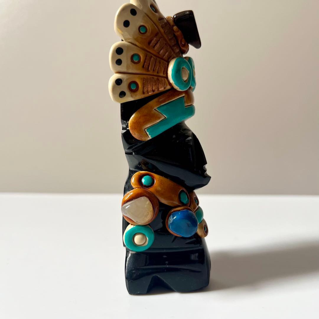 メキシコ マヤ 神 マヤ族 マヤ文明 魔除け 石 置物 オブジェ - メルカリ