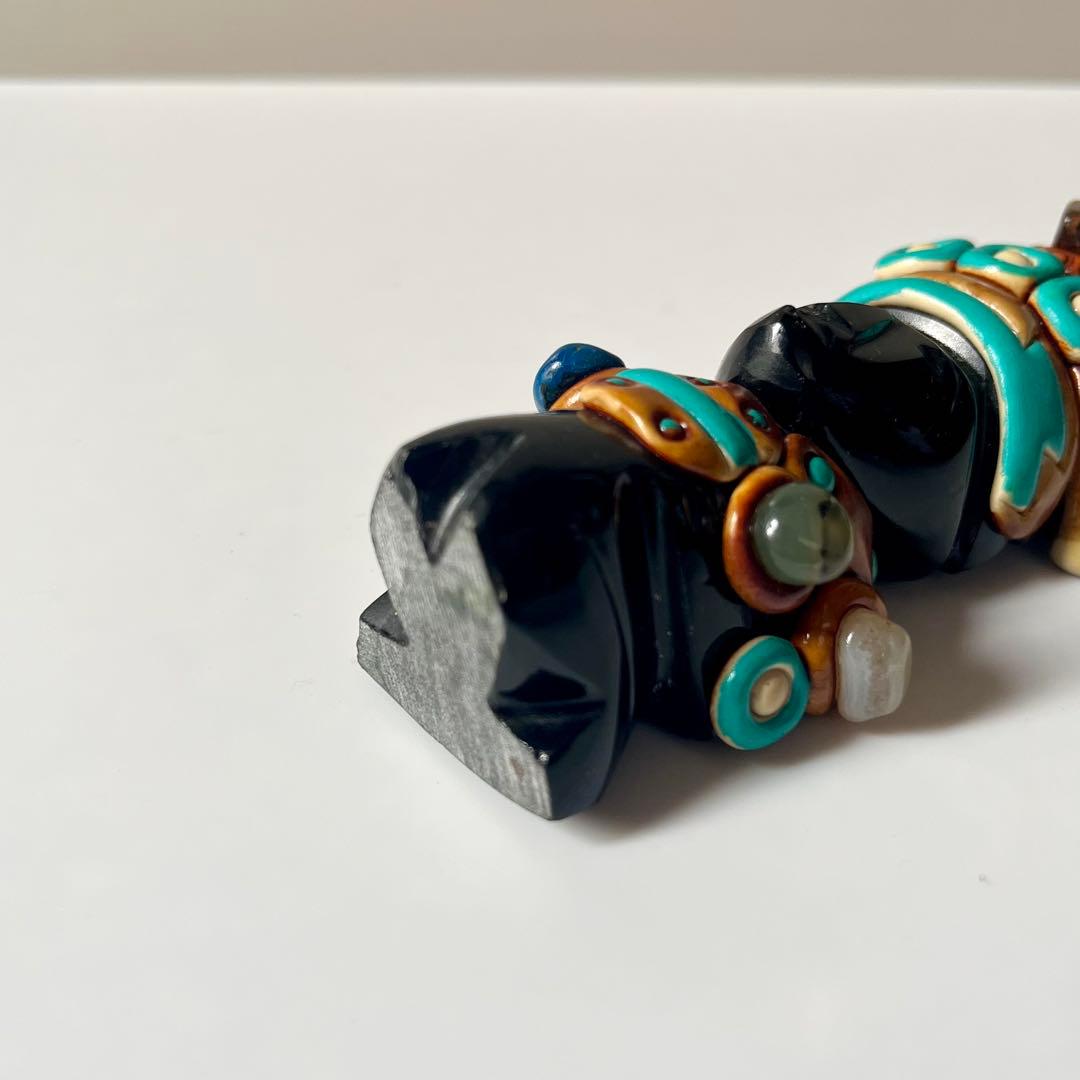 メキシコ マヤ 神 マヤ族 マヤ文明 魔除け 石 置物 オブジェ - メルカリ