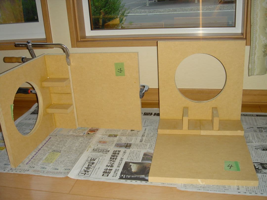 バックロードホーンFostex FE208E∑自作品北海道引取り限定