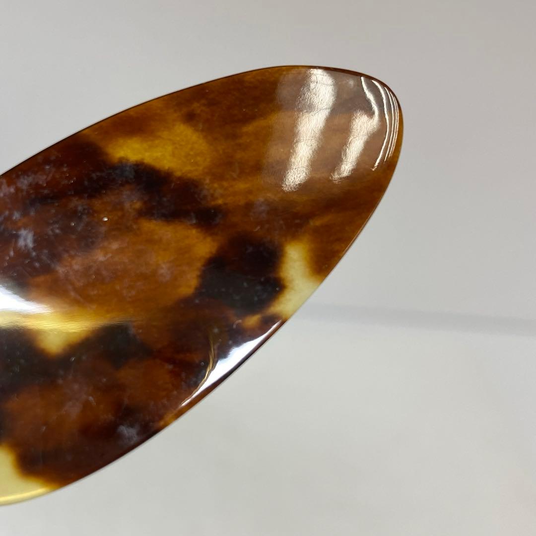 英之在銘 鼈甲に極上ウサギ 根付 8g 東さ8-0104☆2F