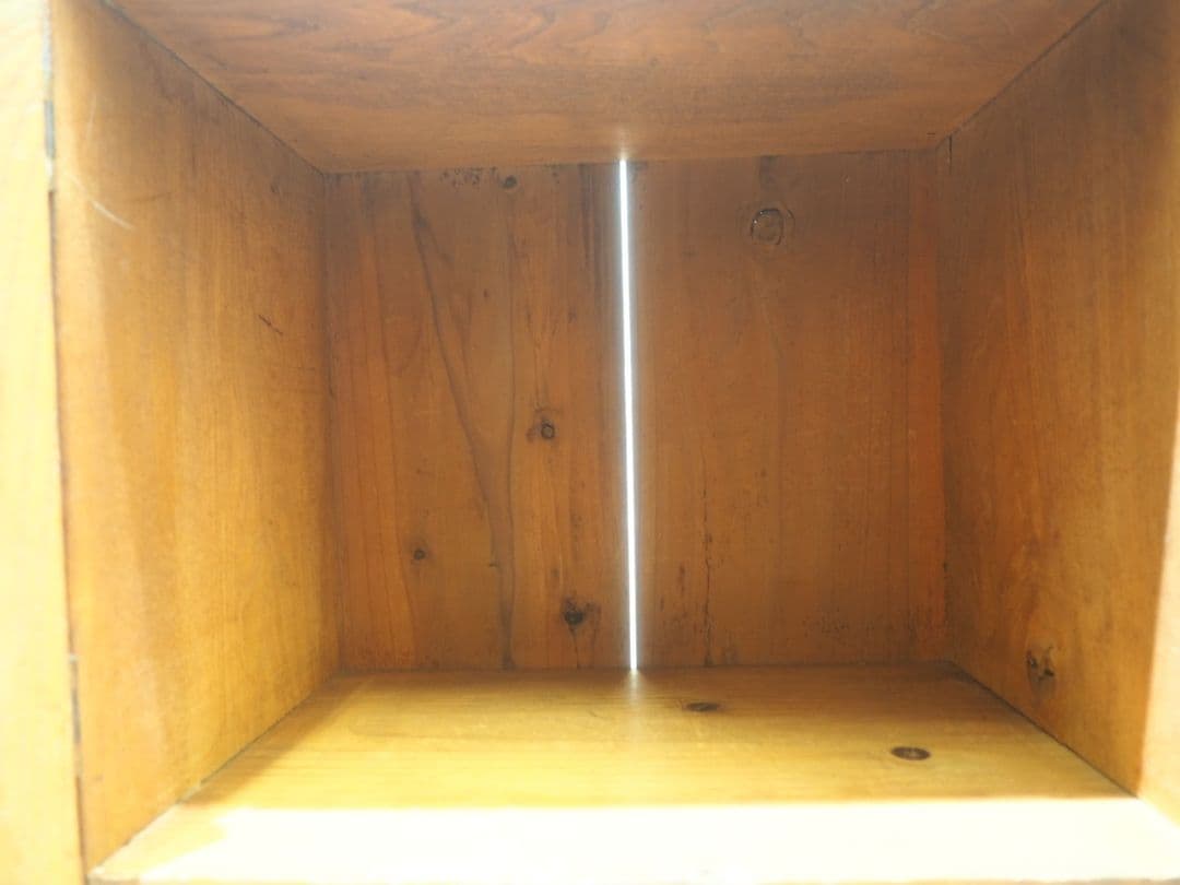 1253 アンティーク 小型の飾り棚 収納棚 キャビネット 古家具 レトロ