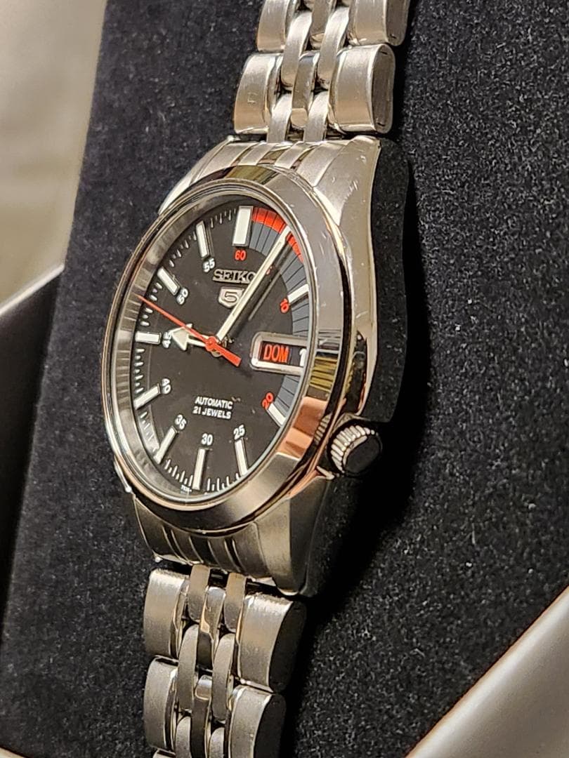 【逆輸入SEIKO5】セイコー5 セイコーファイブ SNK375K1 美品