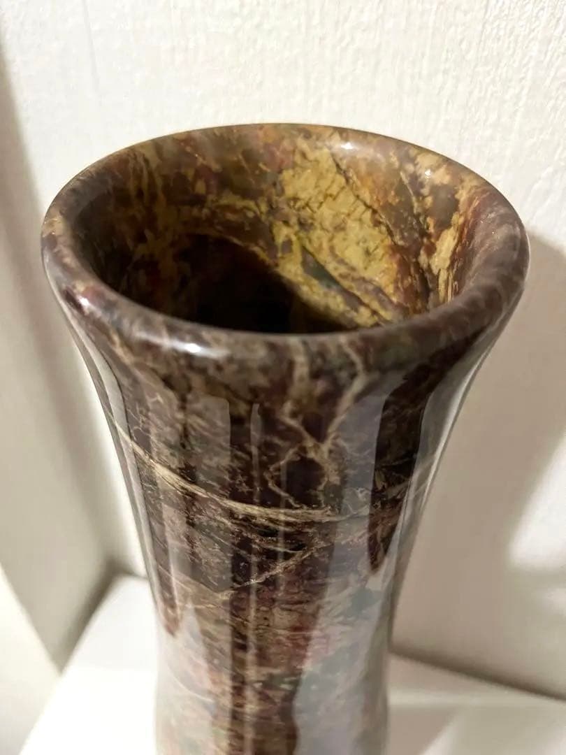 大理石高級壺美品【台湾 花蓮】