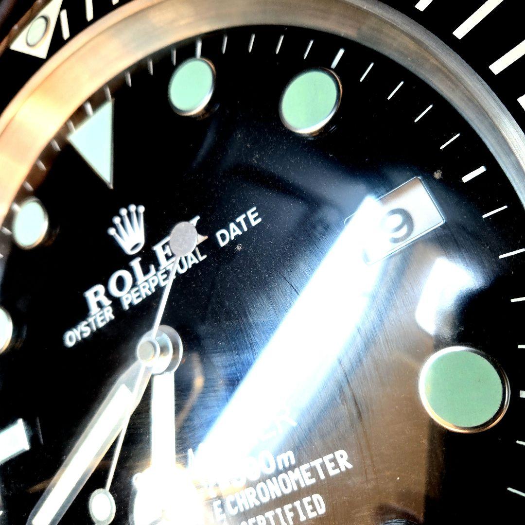 ジーノちゃん　プロフ必読！ROLEX ロレックス掛け時計