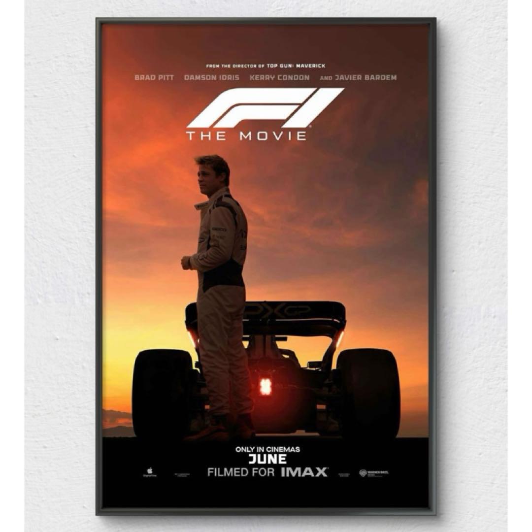 非売品/新品*F1 エフワン ブラッドピット IMAX オリジナル映画ポスター