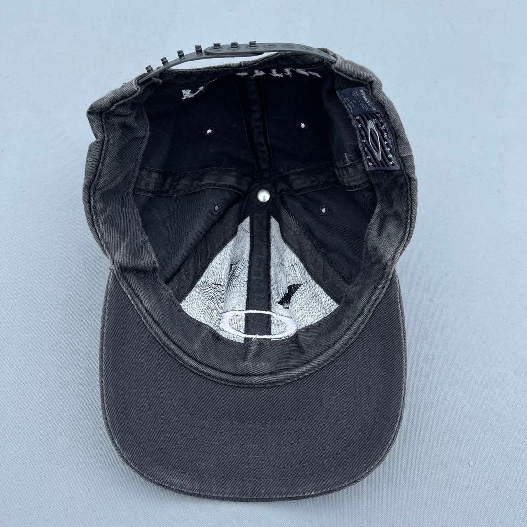 90s OAKLEY USA製 ベースボールキャップ XYZ OPTICS 黒 - メルカリ