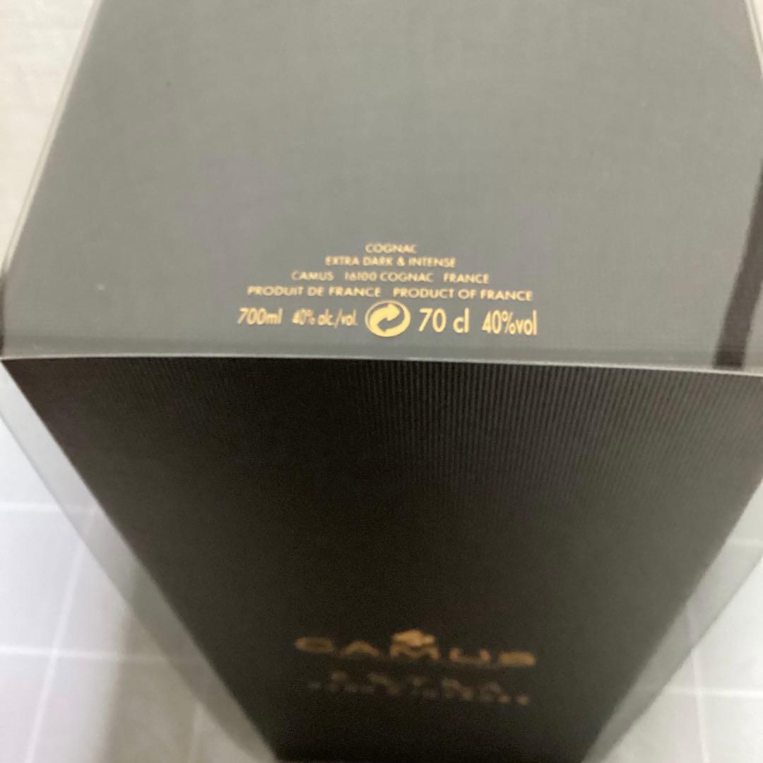 値下げ カミュエキストラ DARK & INTENSE 空瓶 未洗浄 小皿付