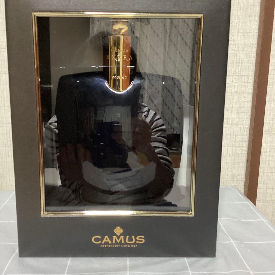 値下げ カミュエキストラ DARK & INTENSE 空瓶 未洗浄 小皿付