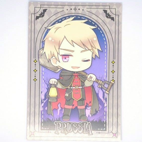 ヘタリア プロイセン ポストカード ハロウィン AMOカフェ SD - メルカリ