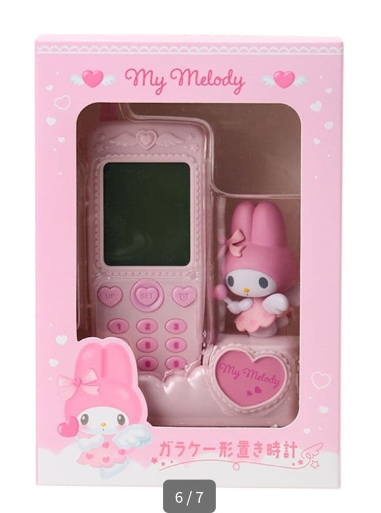 ガラケー型置時計 サンリオ マイメロ マイメロディー クリスマス プレゼント ガラケー型置時計 サンリオ マイメロ マイメロディー クリスマス