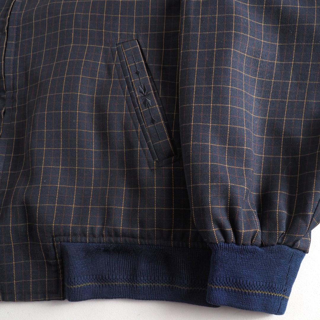 ラコステ ブルゾン スイングトップ チェック柄 ワニ刺繡 美品