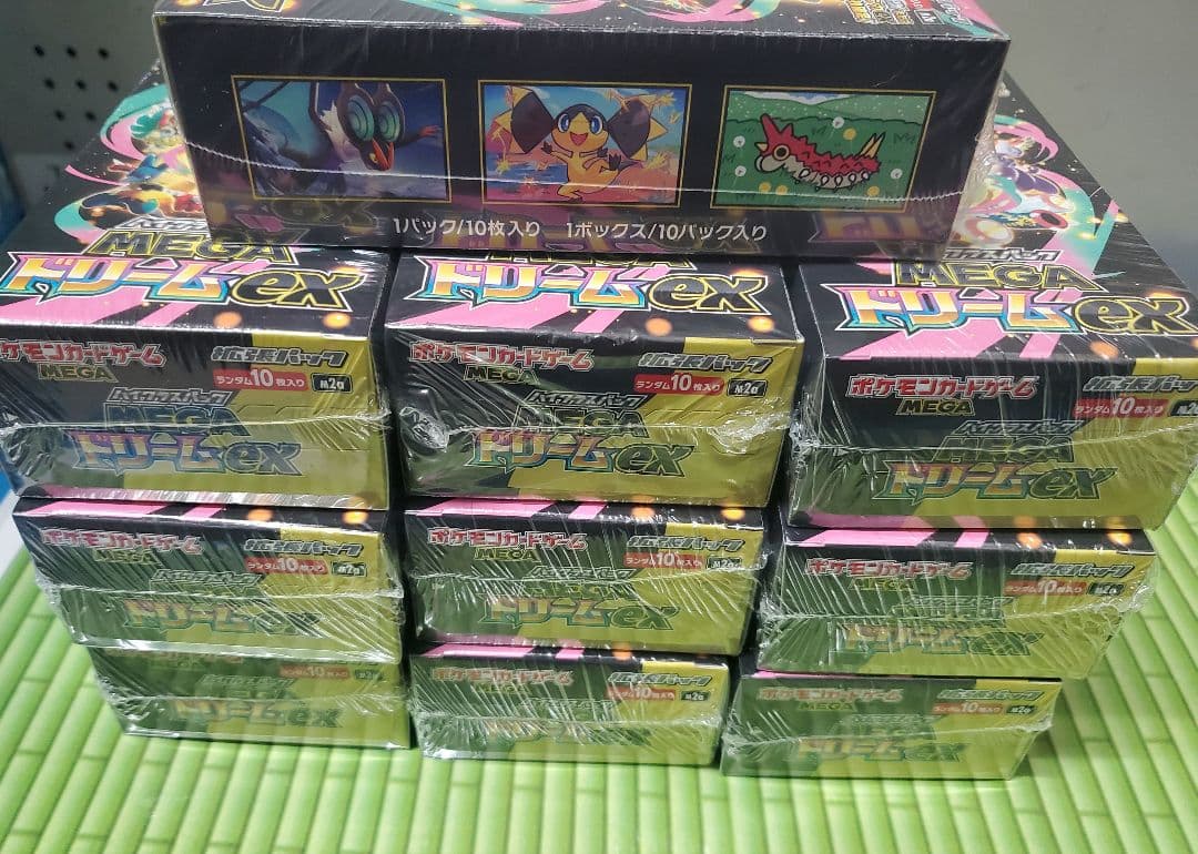 ポケモンカードゲーム　MEGAドリームex 10BOX シュリンク付き