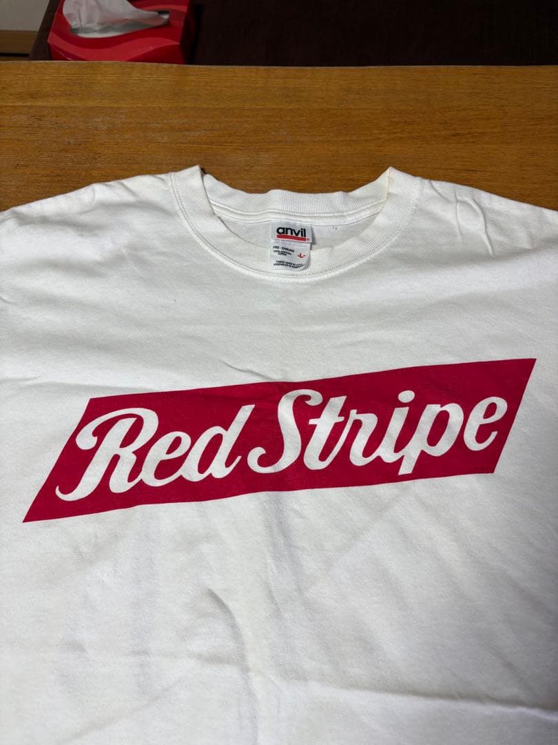 Red stripe Tシャツ　ローリングストーンズ
