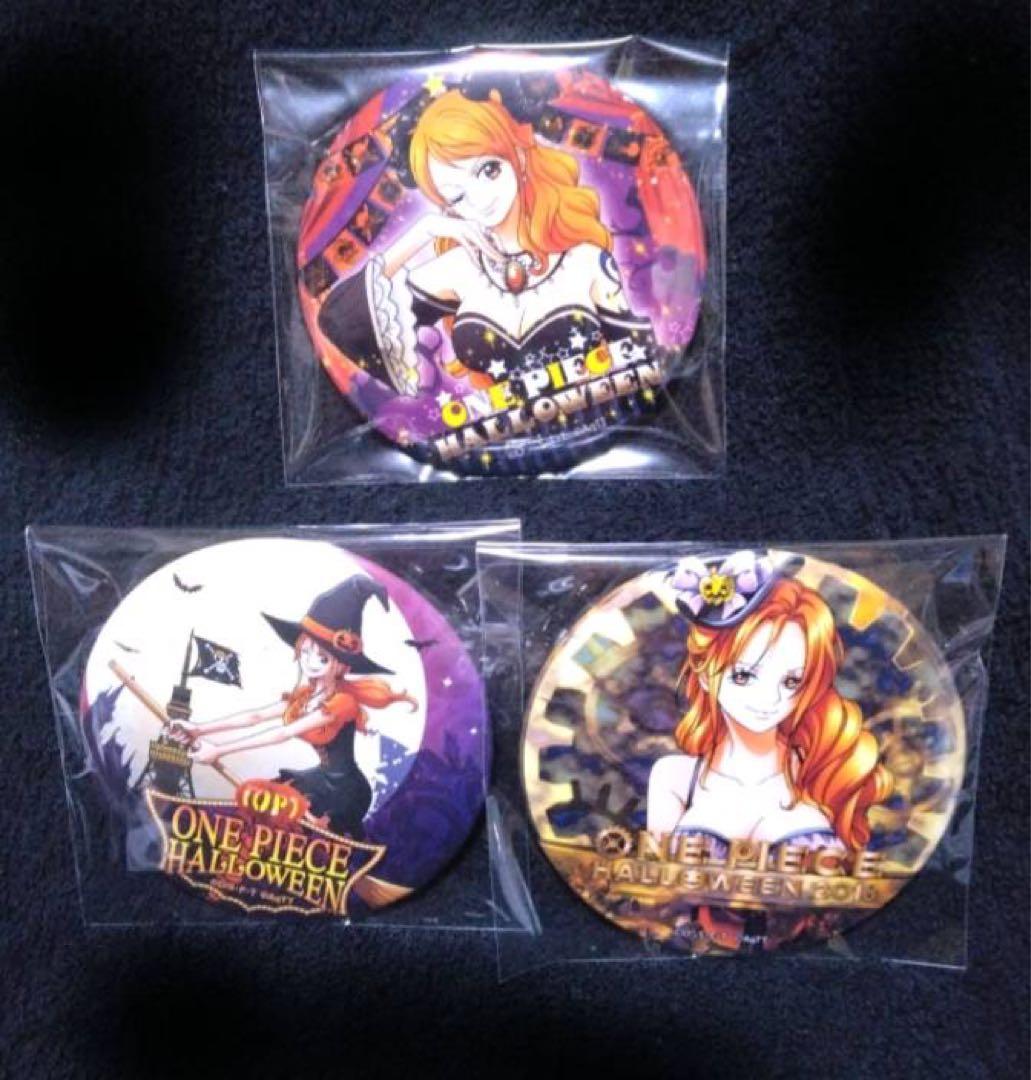 東京ワンピースタワー ハロウィン缶バッジ ナミ