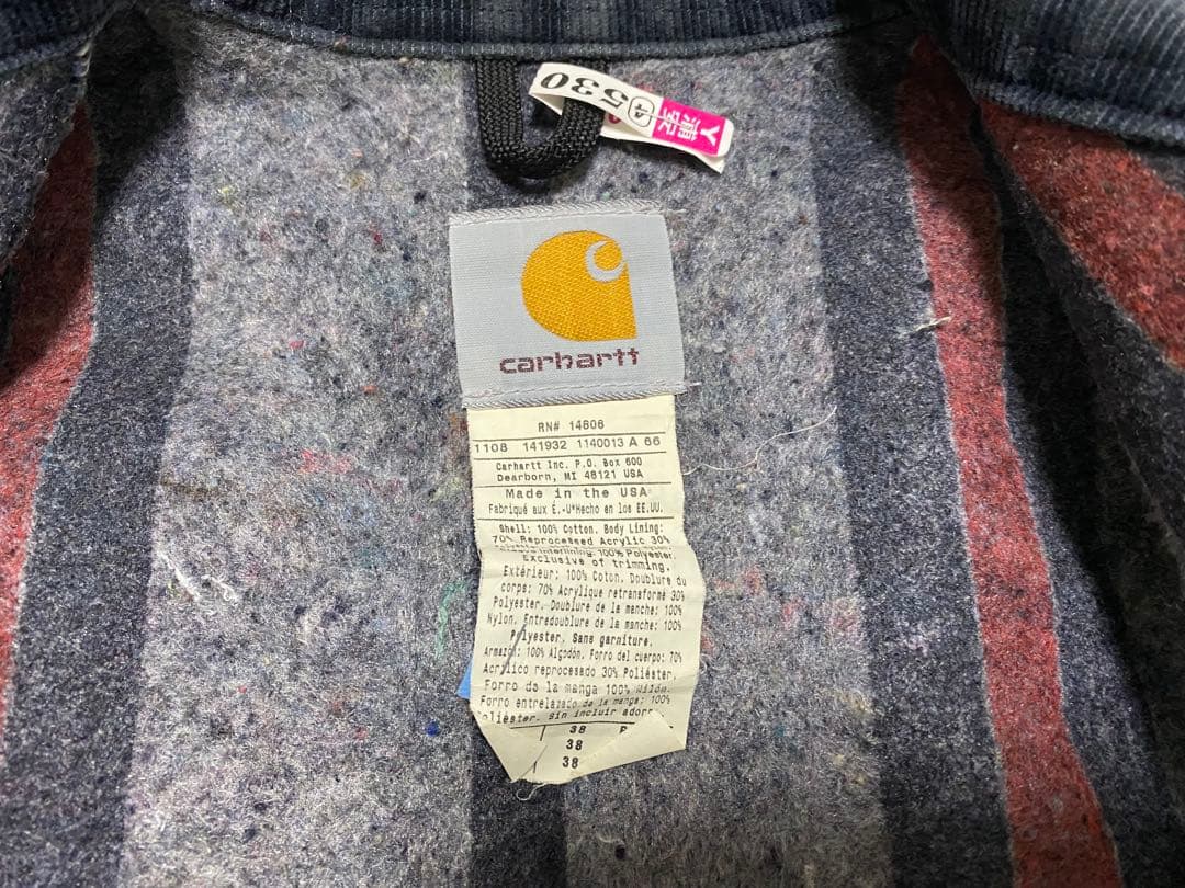 カーハートデトロイトジャケット