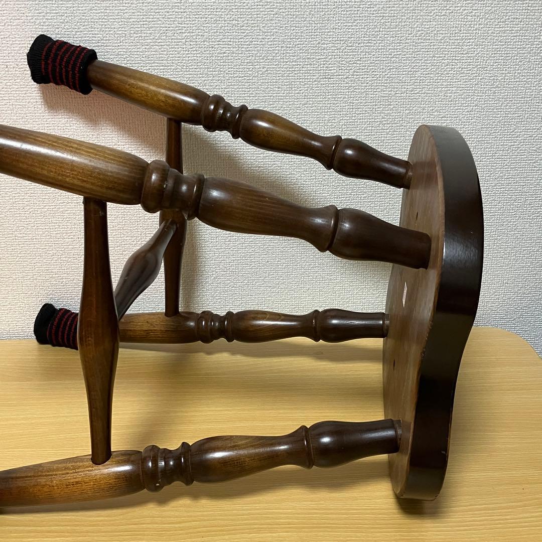 飛騨産業 キツツキ スツール 花台 椅子 チェア