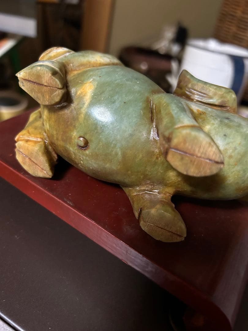 小野セツロー 土人形 おひなさま 中国 七官青磁 刻花文 手鉢 時代箱 V