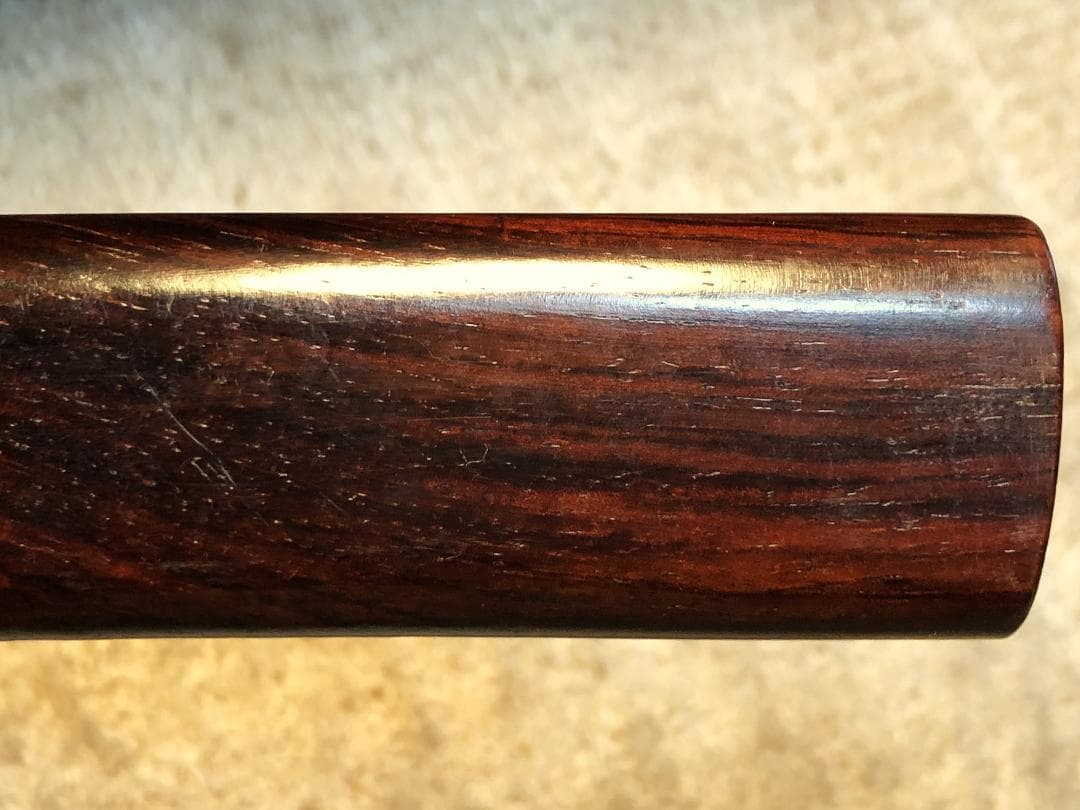 【 黒檀茶刀 】　江戸～昭和初期