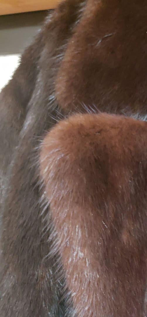 ミンクロングコート