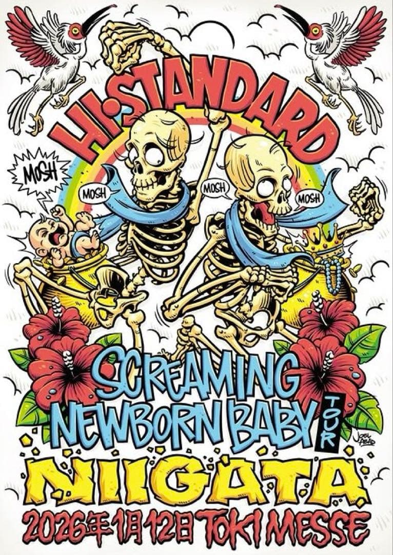 Hi-STANDARD ハイスタンダード SNB朱鷺メッセ限定ポスター 新潟 - メルカリ