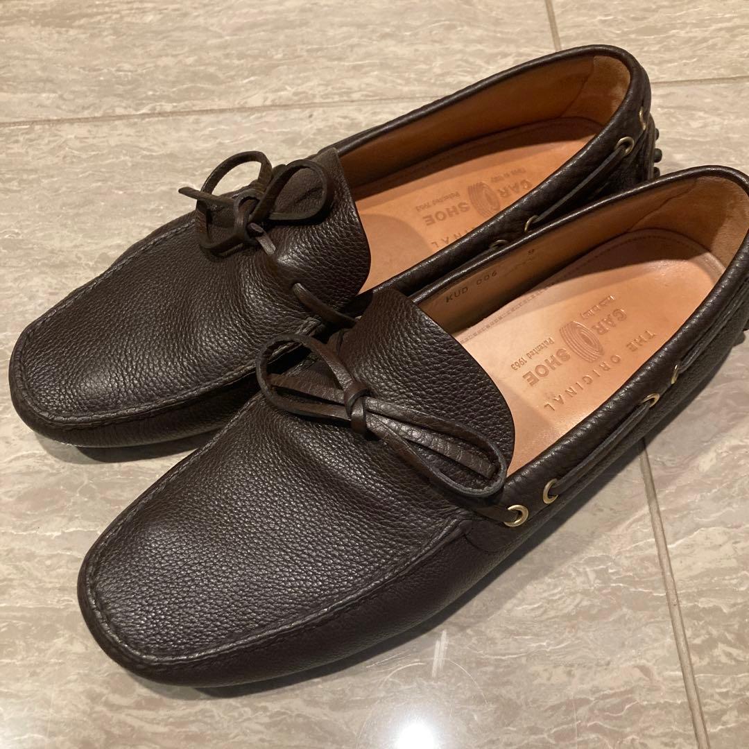 【美品】CAR SHOE ドライビングシューズ　サイズ9 28cm