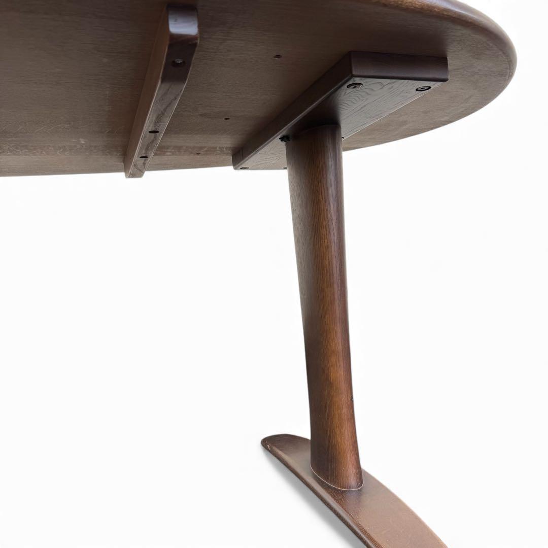 ダイニングテーブル 飛騨産業 キツツキ　豆型　森のことば　オーク材　無垢材