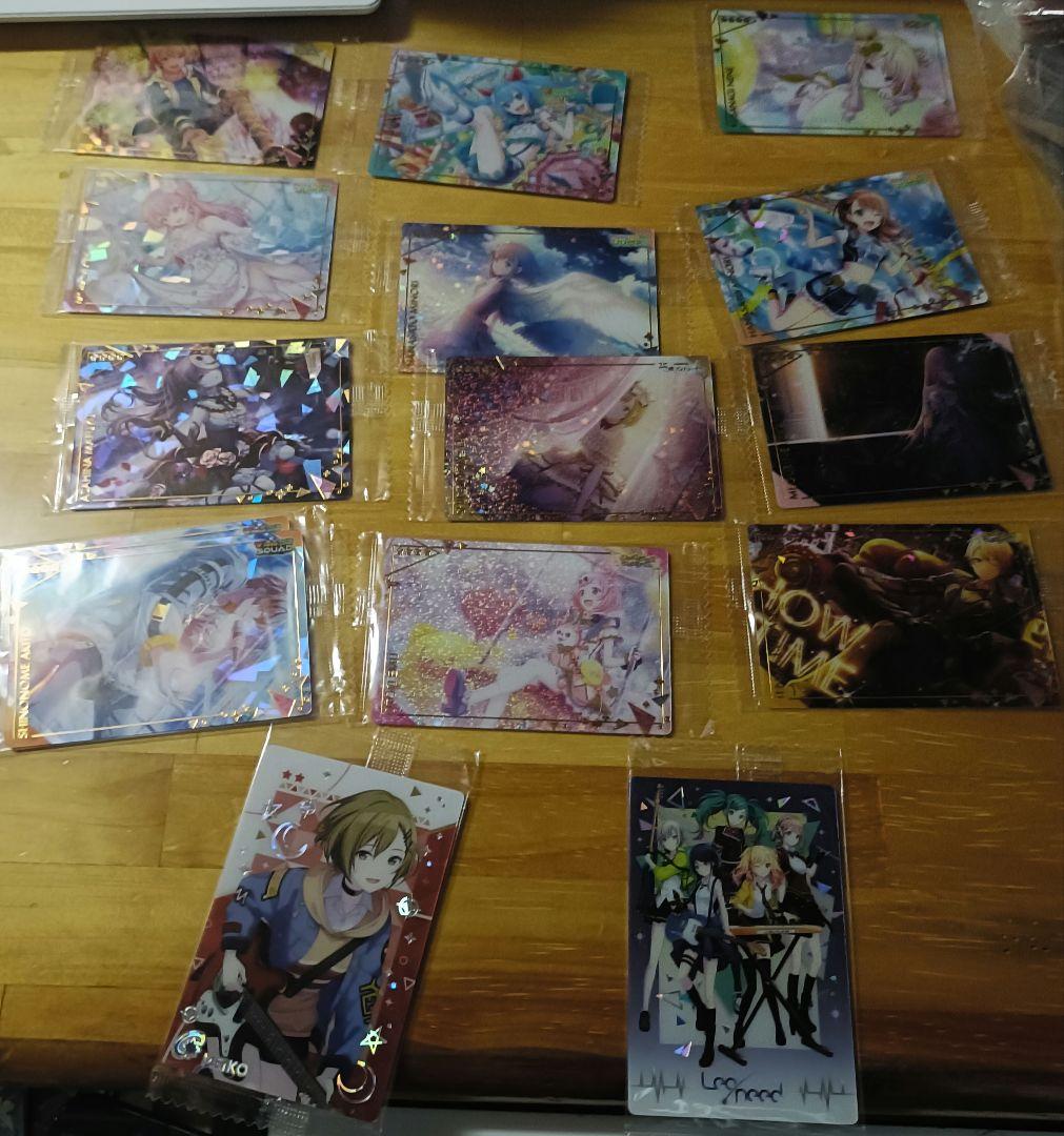 プロセカ　ウエハース　カード